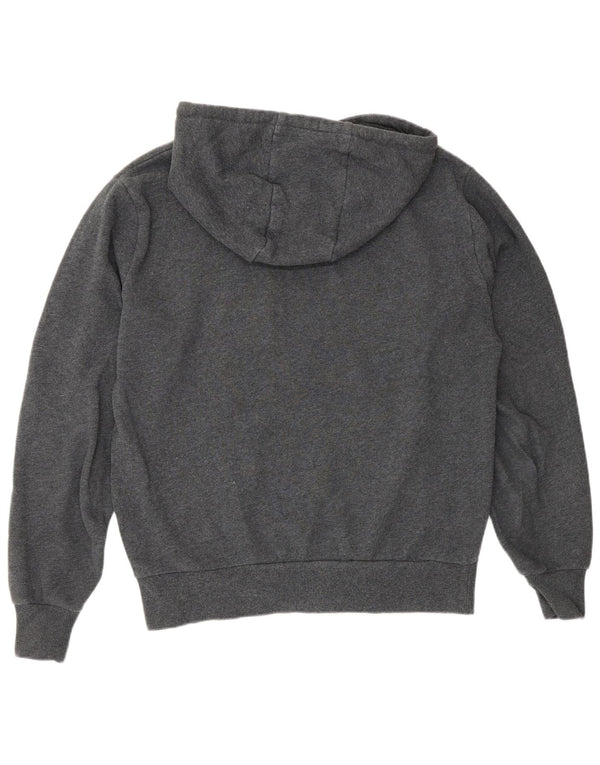 Ellesse Mens Graphic Hoodie Jumper Medium Grey Cotton