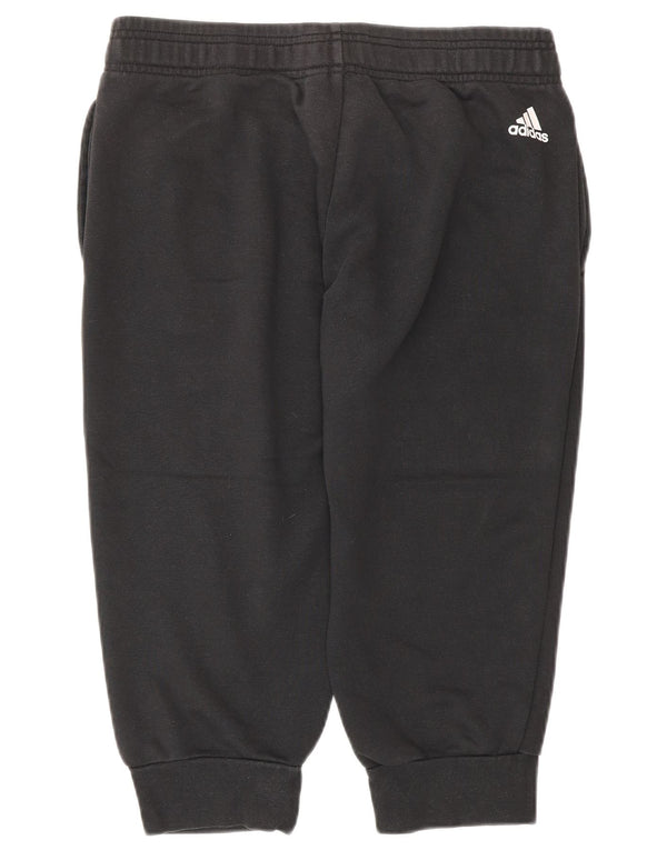 ADIDAS Mens Graphic Bermuda Sport Shorts UK 12/14 Medium  Black Cotton