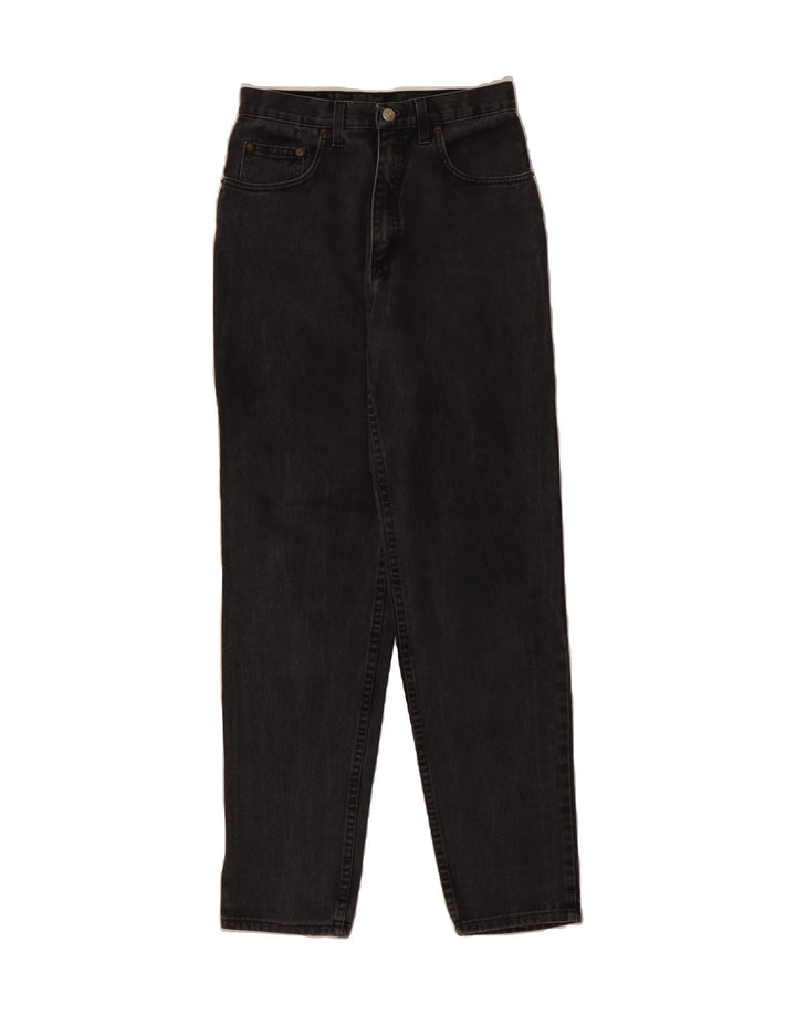 RIFLE Womens Straight Jeans W30 L30 Black Cotton Vintage Rifle and Second-Hand Rifle from Messina Hembry 