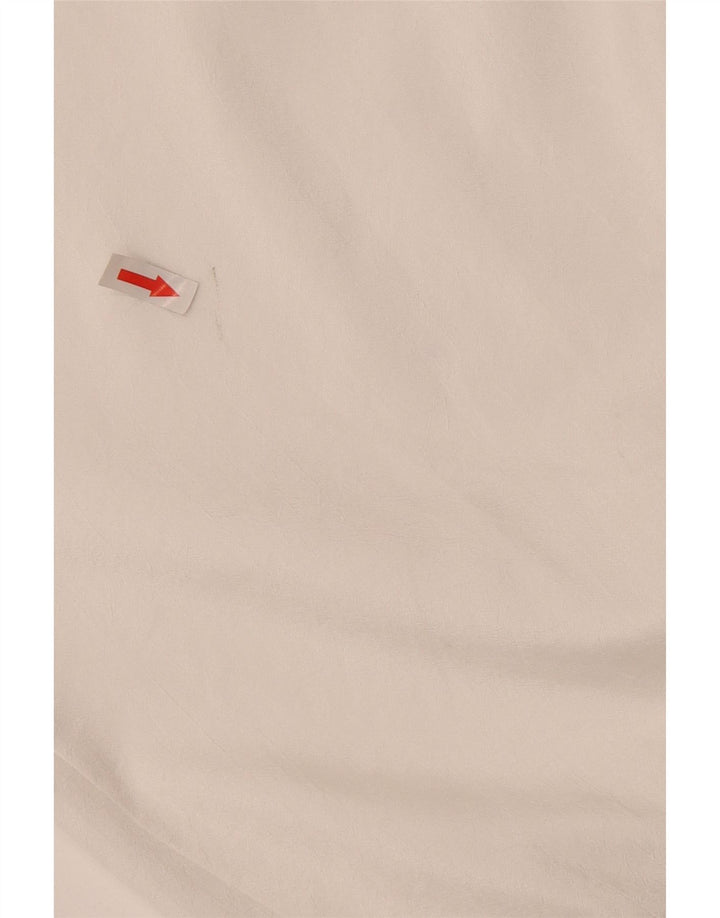 Lady Joy Womens Oversized Short Sleeve Shirt Blouse EU 44 XL White