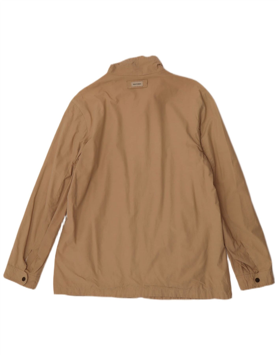 Henry Cottons Mens Bomber Jacket IT 48 Medium Beige Cotton