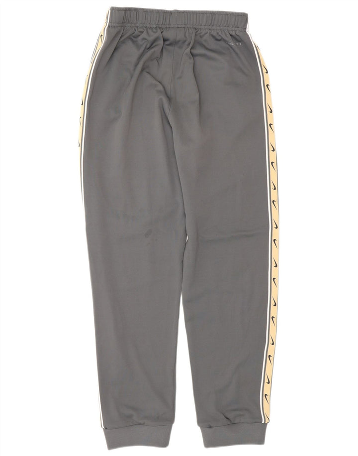 NIKE Boys Dri Fit Graphic Tracksuit Trousers Joggers 13-14 Years XL  Grey