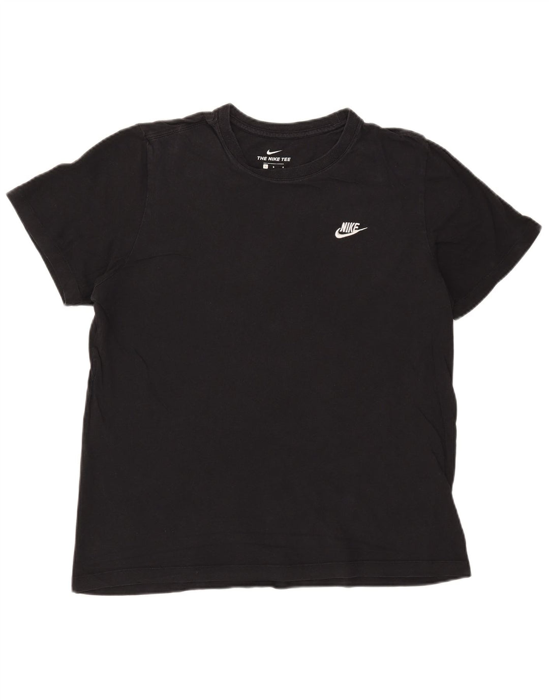 NIKE Mens T-Shirt Top Large Black