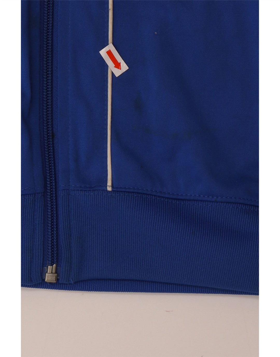 NIKE Mens Tracksuit Top Jacket Large Blue Polyester