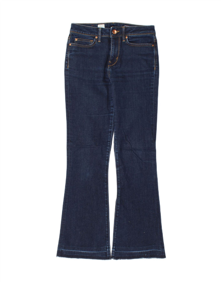 TOMMY HILFIGER Womens Paris Flared Jeans W25 L27 Navy Blue Vintage Tommy Hilfiger and Second-Hand Tommy Hilfiger from Messina Hembry 