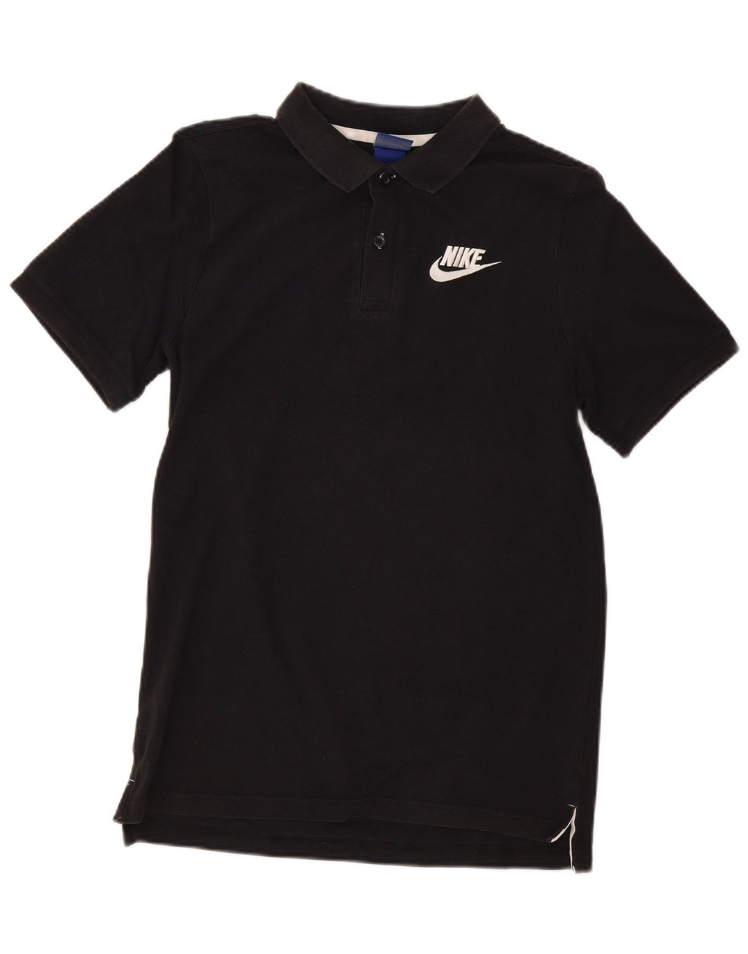Nike Mens Polo Shirt Small Black Cotton