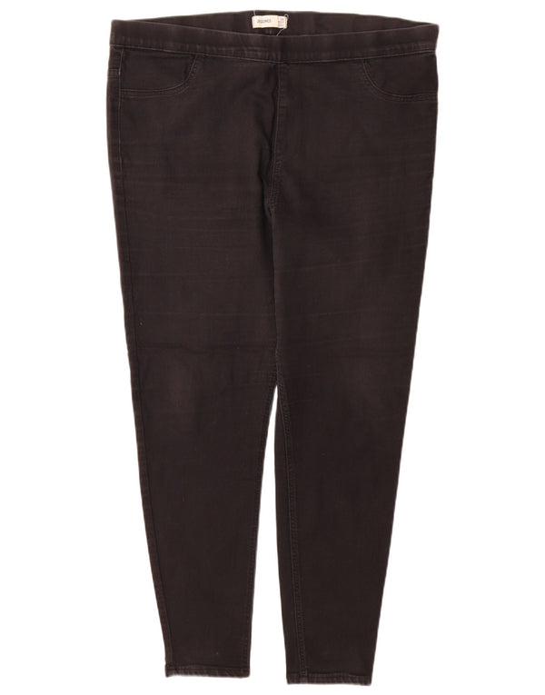 Marks & Spencer Womens Jegging Jeans UK 20 2XL W40 L28 Black Cotton