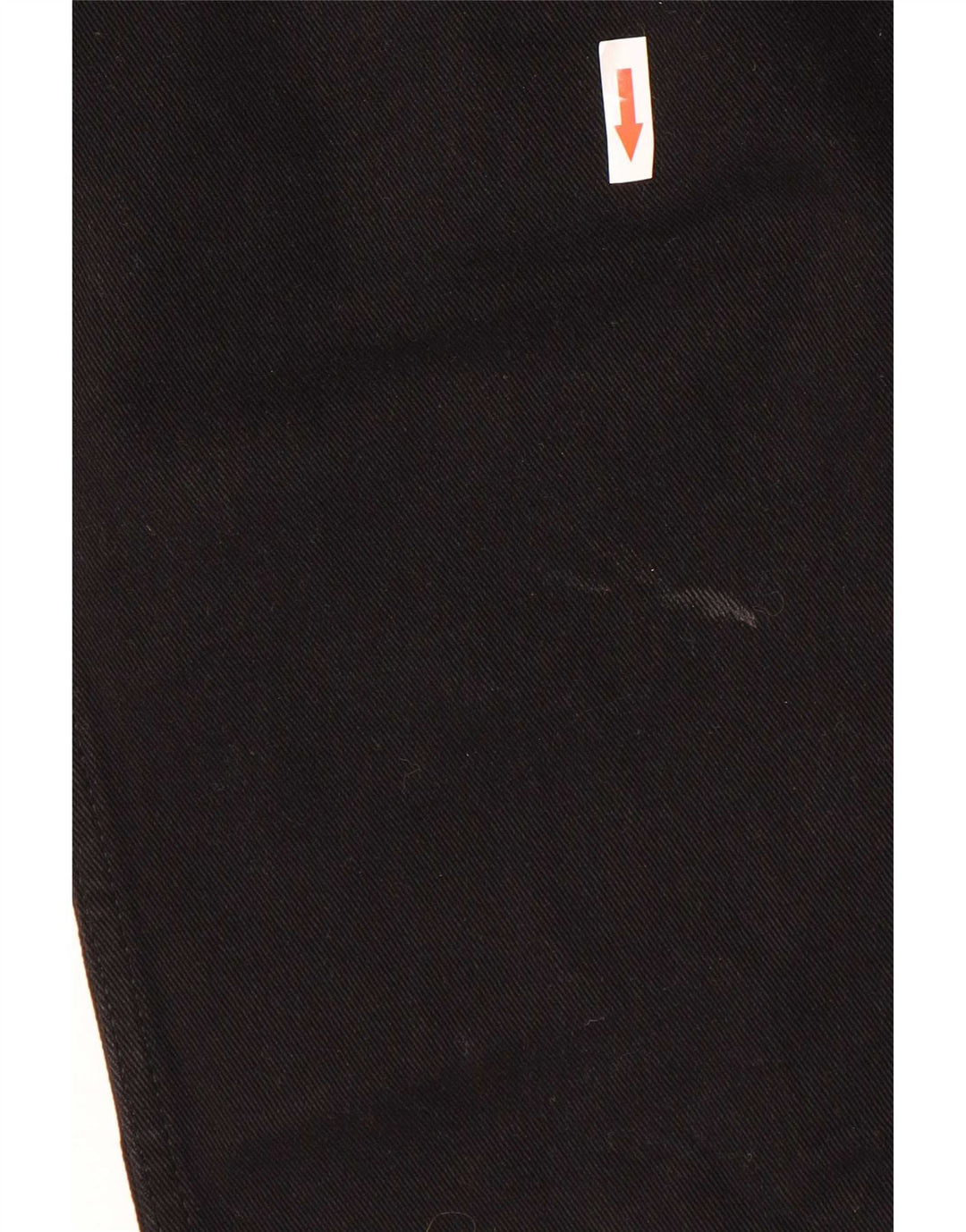 Wrangler Mens Straight Jeans W34 L34 Black Cotton