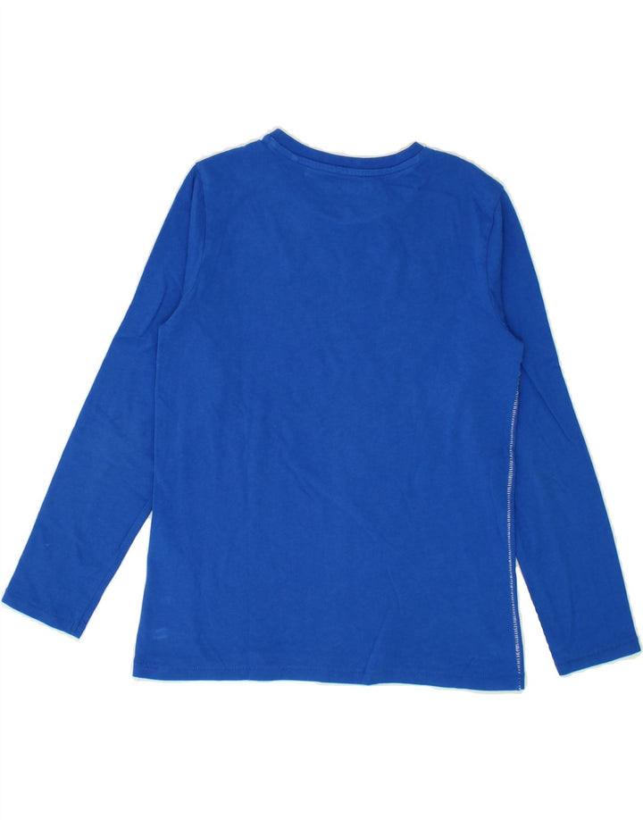 GUESS Boys Graphic Top Long Sleeve 7-8 Years Blue Cotton Vintage Guess and Second-Hand Guess from Messina Hembry 