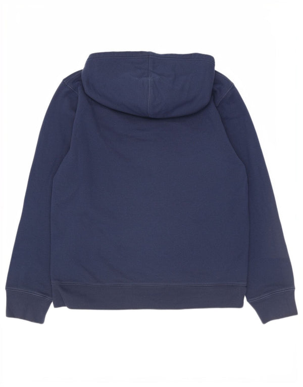 Levi's Mens Graphic Hoodie Jumper XL Navy Blue Cotton