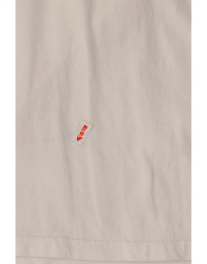 LEVI'S Mens Graphic T-Shirt Top Large White Cotton Vintage Levi's and Second-Hand Levi's from Messina Hembry 