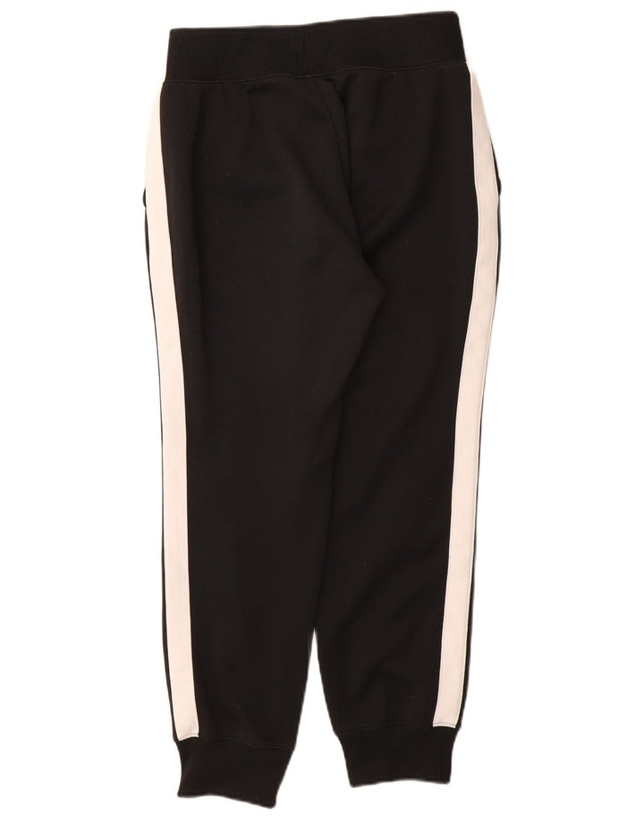 NIKE Womens Tracksuit Trousers Joggers UK 8 Small  Black Colourblock