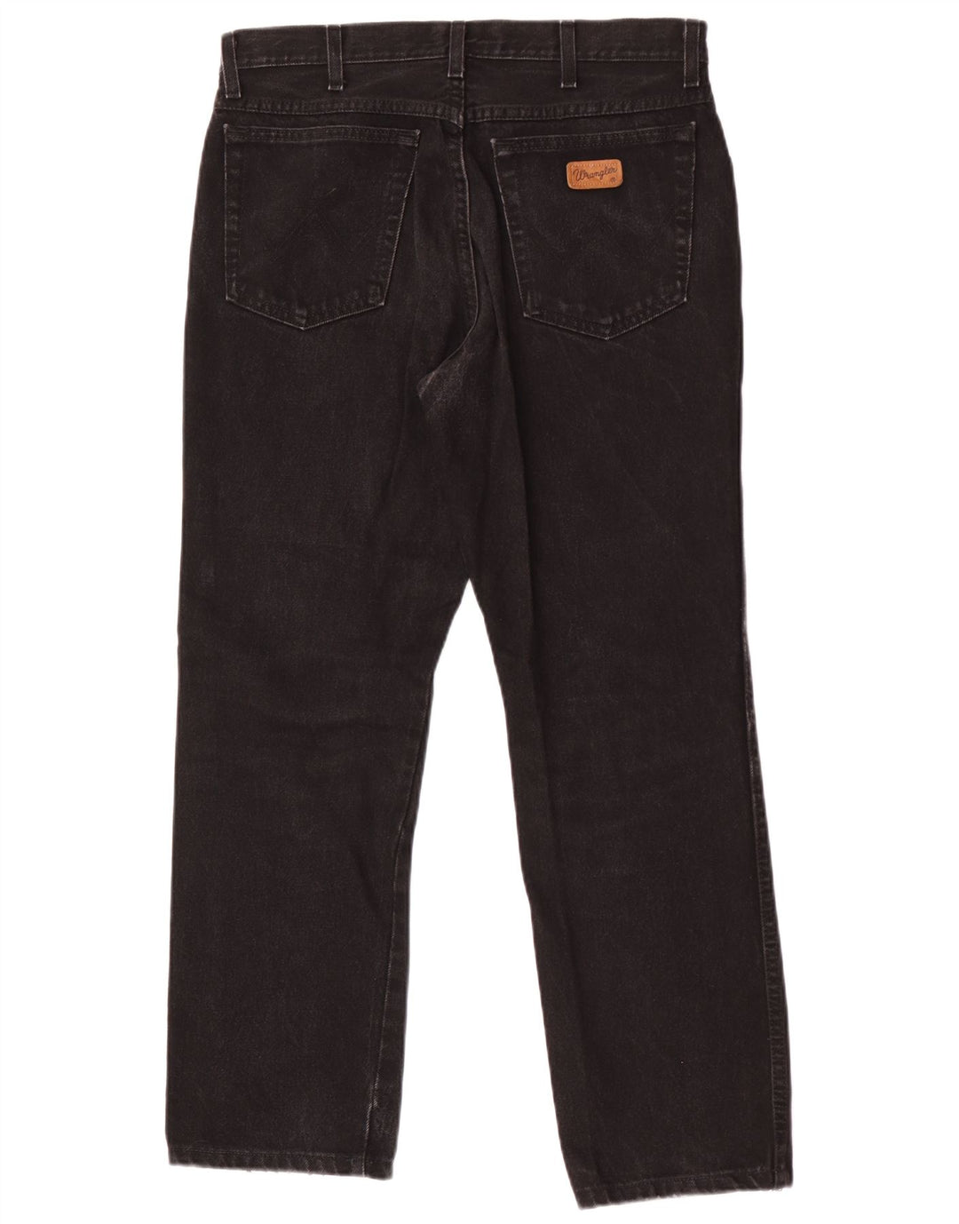 Wrangler Mens Straight Jeans W32 L29 Black