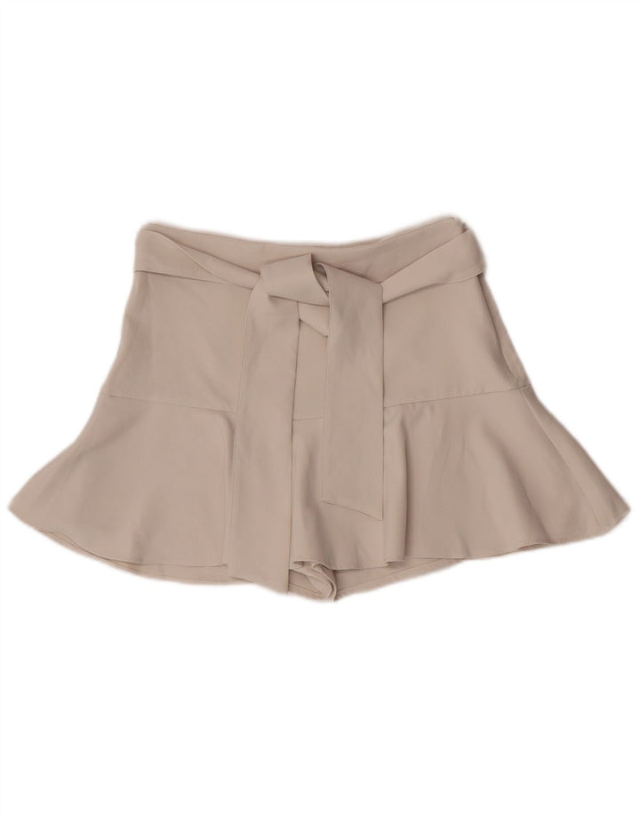 Zara Womens Skort Mini Skirt Medium W28 Off White