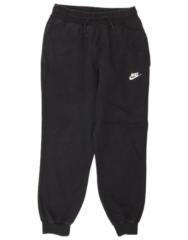 Nike Mens Tracksuit Trousers Joggers Small  Black Cotton