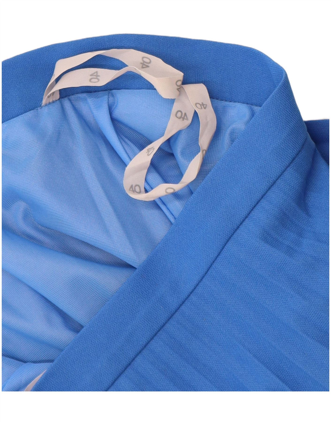 VINTAGE Womens Pleated Skirt IT 40 Small W26  Blue