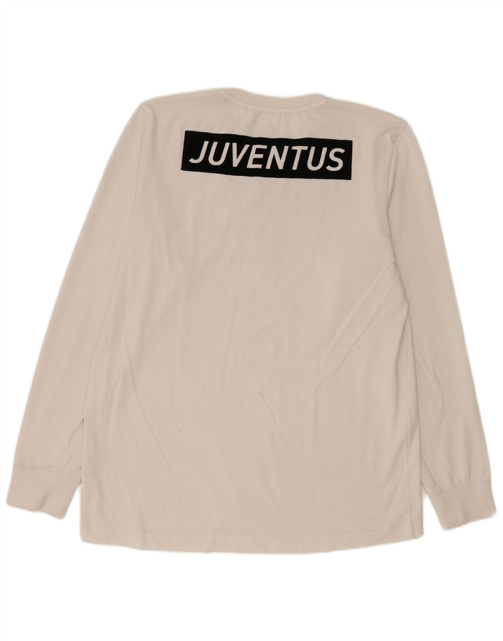 Adidas Mens Juventus Graphic Top Long Sleeve Medium White