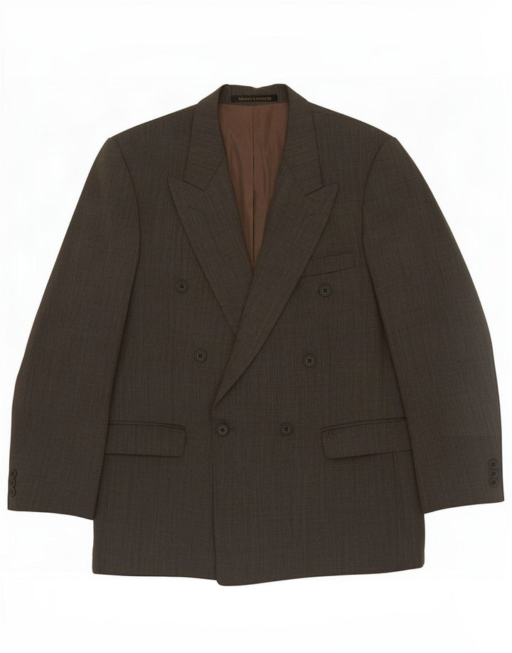 Marks & Spencer Mens St. Michael Blazer Jacket UK 40 Medium Green