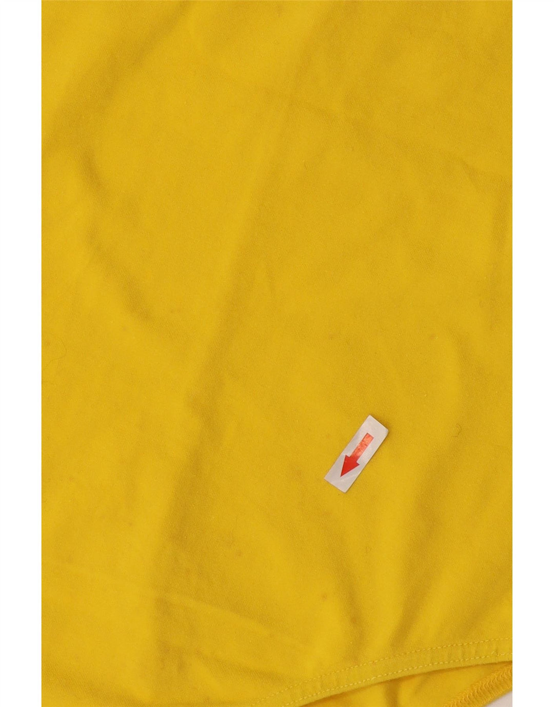 Vintage Womens Bodysuit UK 6 XS Yellow