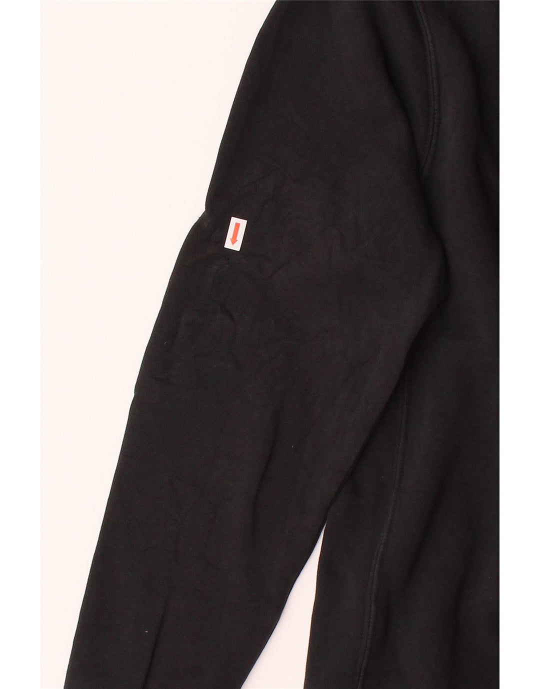 NIKE Mens Graphic Sweatshirt Jumper Small Black Cotton Vintage Nike and Second-Hand Nike from Messina Hembry 