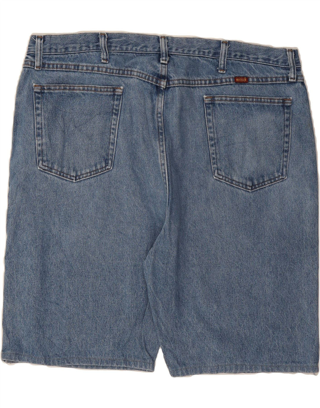 RUSTLER Mens Denim Shorts W44 2XL  Blue Cotton Vintage Rustler and Second-Hand Rustler from Messina Hembry 