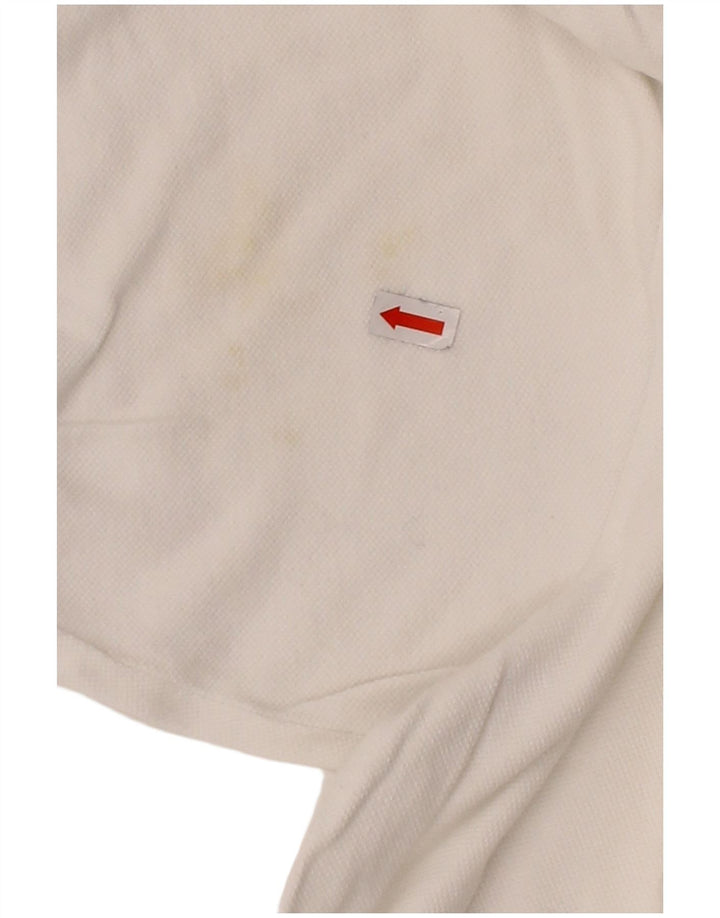 FILA Mens Polo Shirt 2XL White