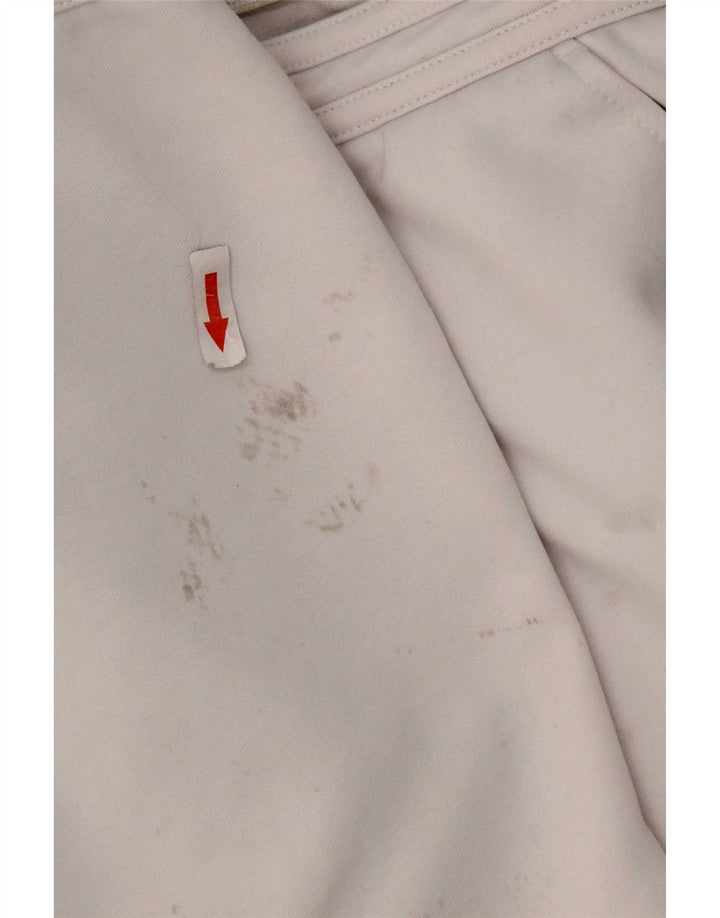 Sergio Tacchini Womens Casual Shorts Medium W30 White Polyester