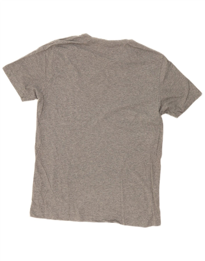 PUMA Mens T-Shirt Top Large Grey Flecked Cotton
