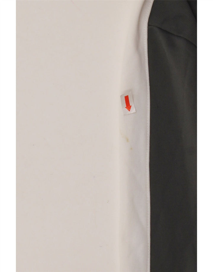 NIKE Boys Tracksuit Top Jacket 12-13 Years Large Grey Colourblock