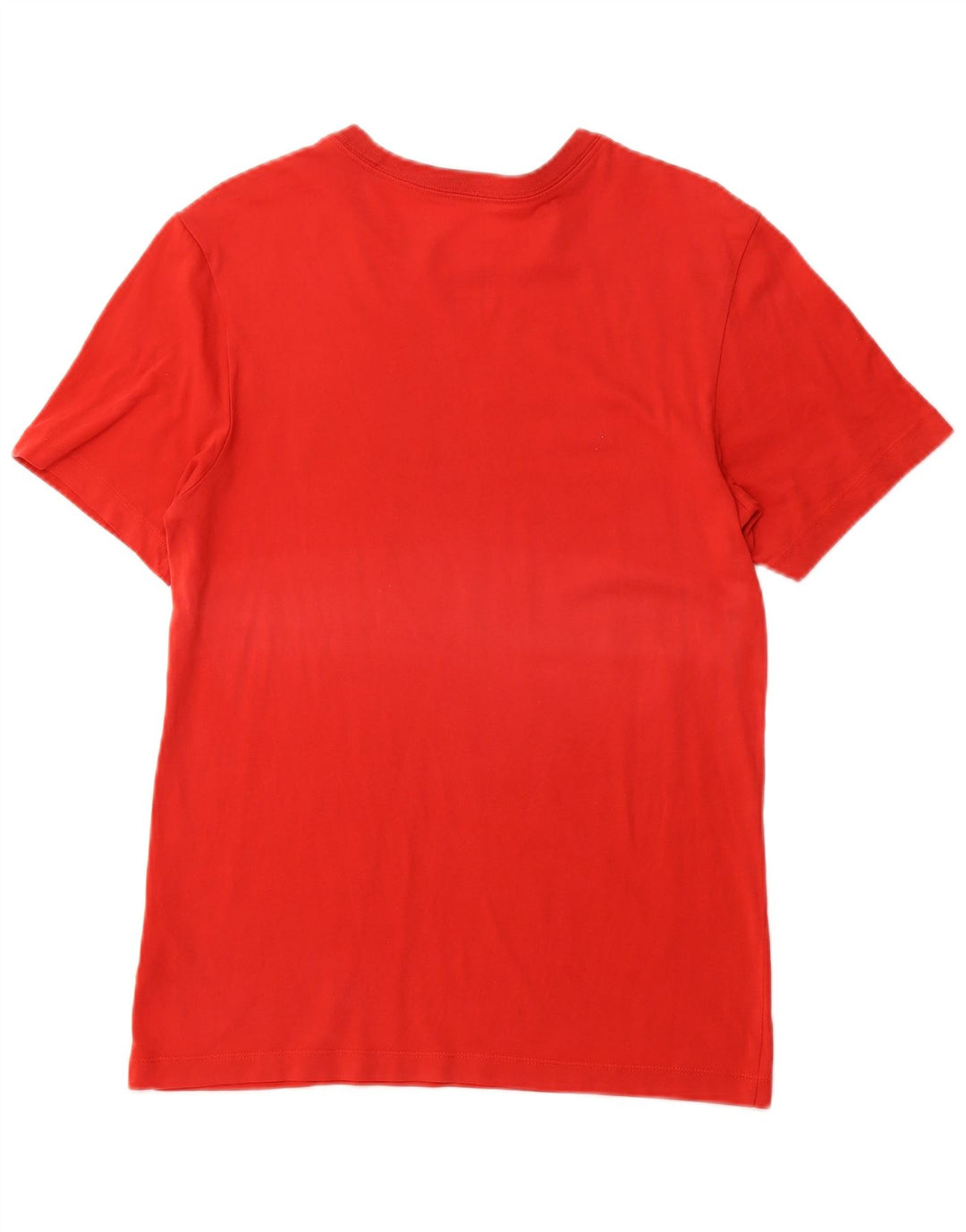 NIKE Mens Dri Fit Graphic T-Shirt Top Small Red Cotton