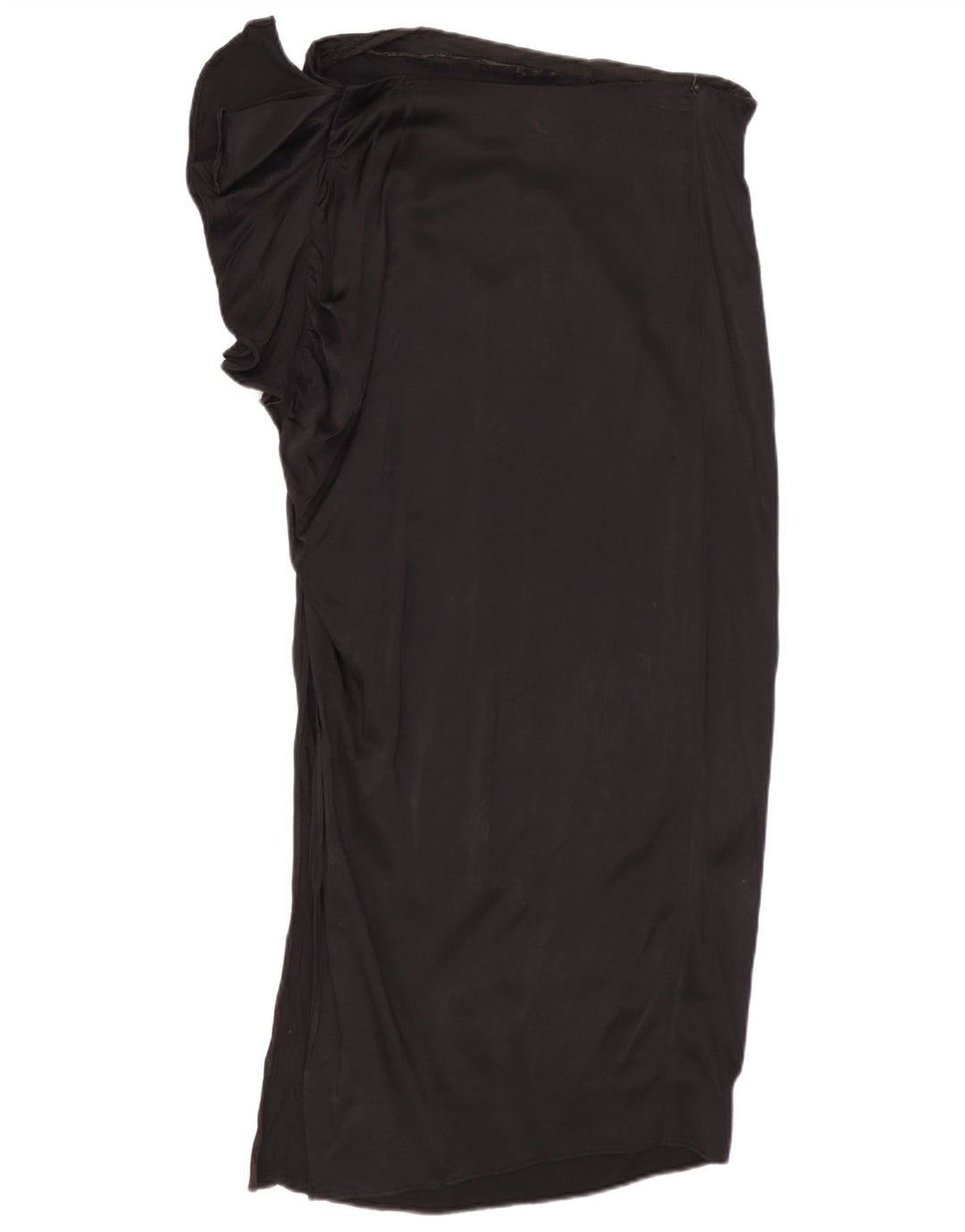 Zara Womens Midi Skirt Medium W28 Black
