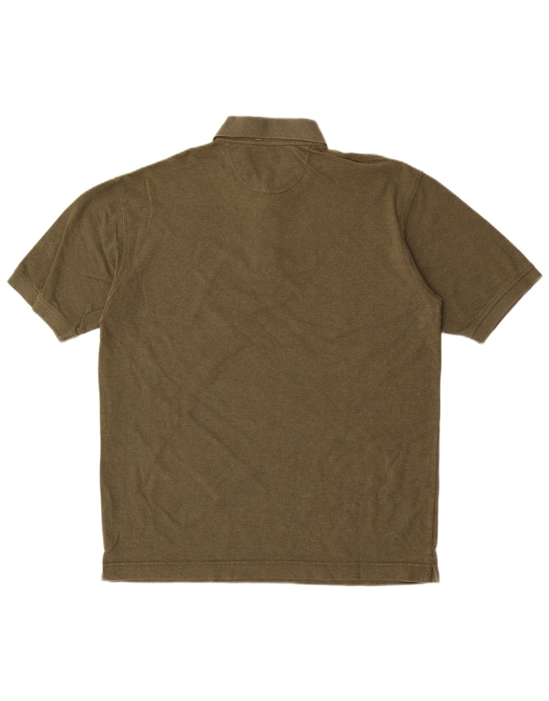 Dockers Mens Polo Shirt Medium Khaki Cotton
