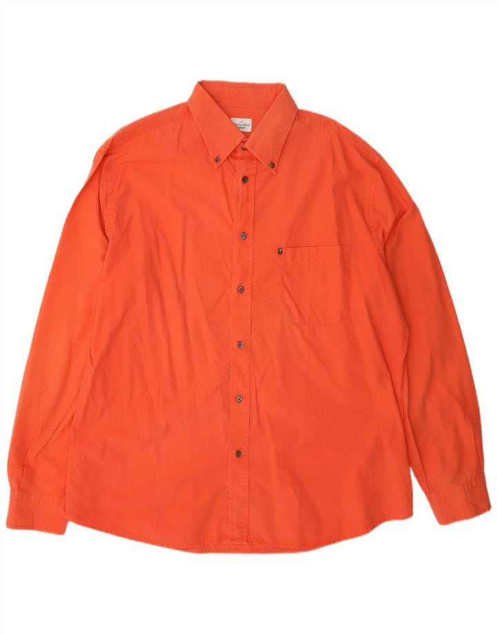 Trussardi Mens Shirt 3XL Pink Cotton