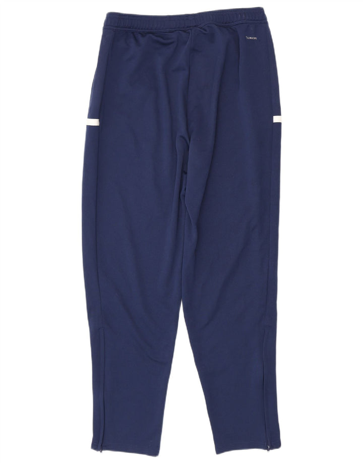 Adidas Mens Climacool Tracksuit Trousers Large  Navy Blue Polyester