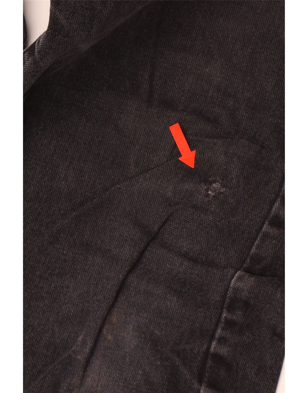 GAS Mens Dakota Straight Jeans W34 L32 Black Cotton