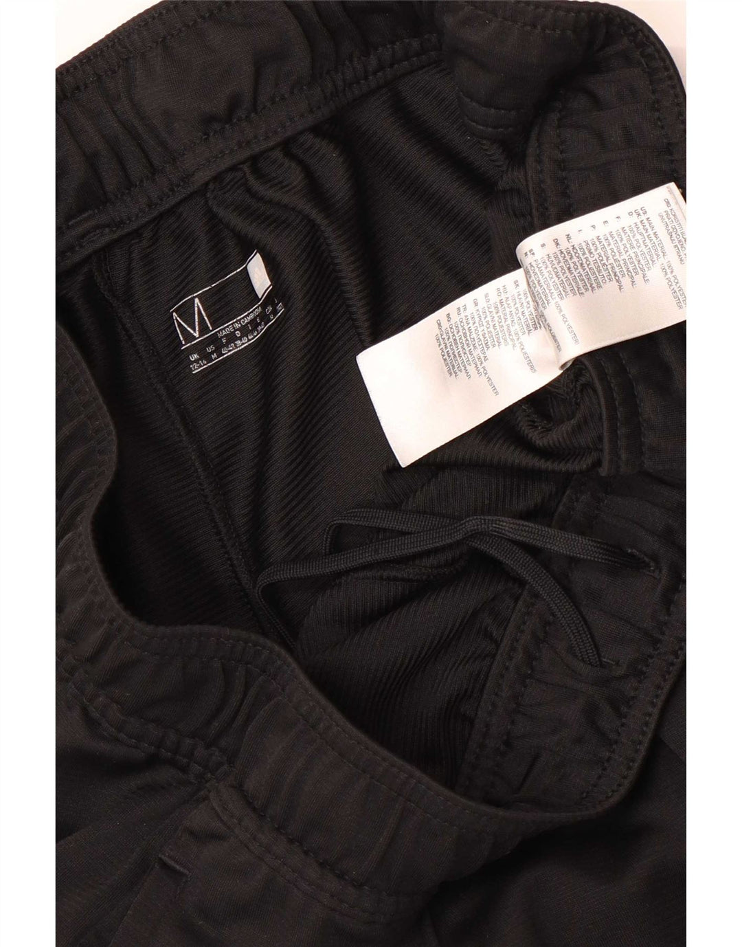 Adidas Womens Tracksuit Trousers UK 12/14 Medium Black Polyester