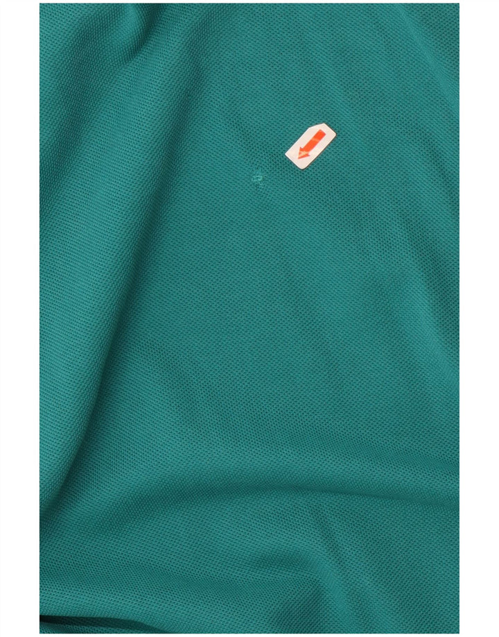 Lacoste Mens Polo Shirt Size 5 Large Green Cotton