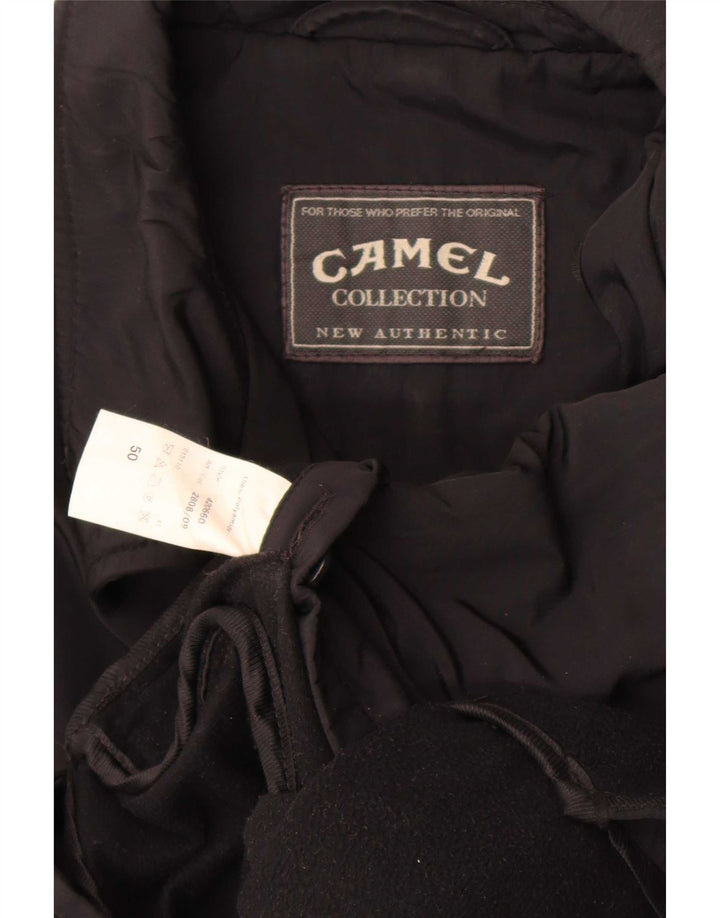 Camel Active Mens Utility Jacket IT 50 Large Black Polyamide