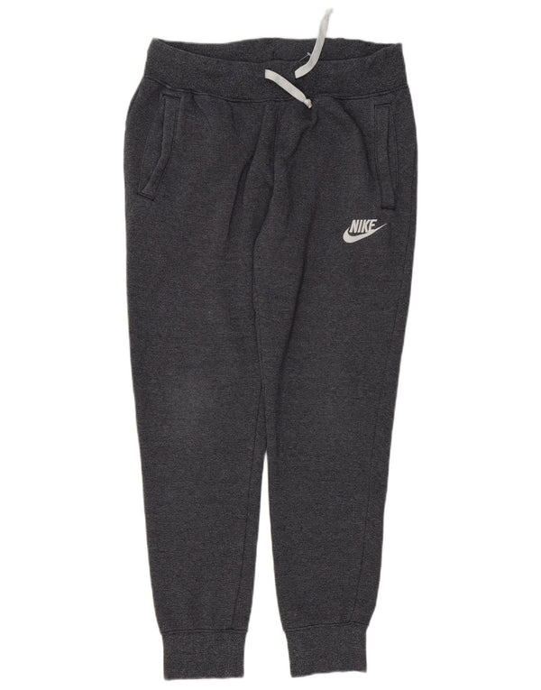NIKE Mens Tracksuit Trousers Joggers Medium  Grey Cotton