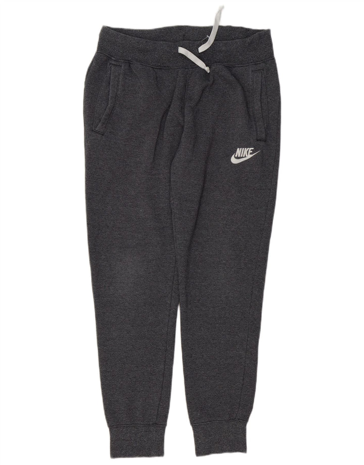 NIKE Mens Tracksuit Trousers Joggers Medium  Grey Cotton