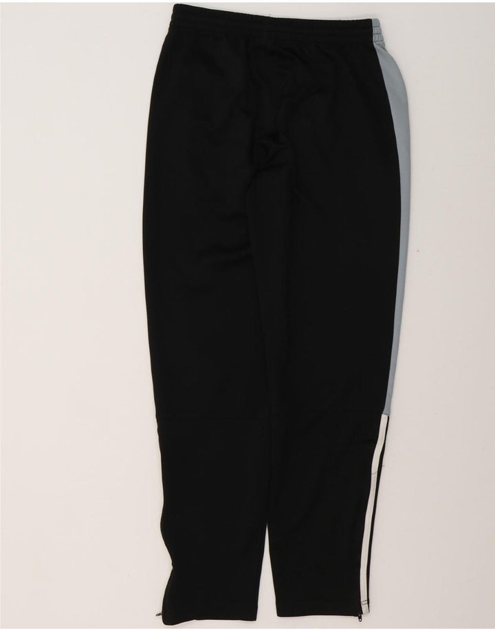 Adidas Boys Tracksuit Trousers 15-16 Years  Black Colourblock Polyester