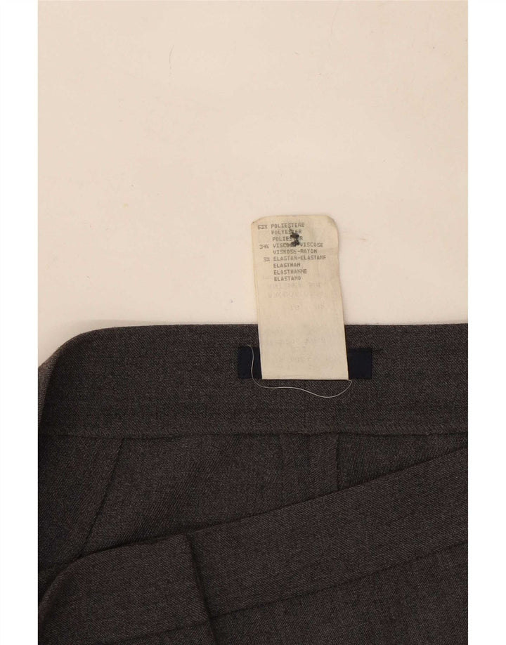 Emporio Armani Womens Pencil Skirt IT 42 Medium W28 Grey Polyester