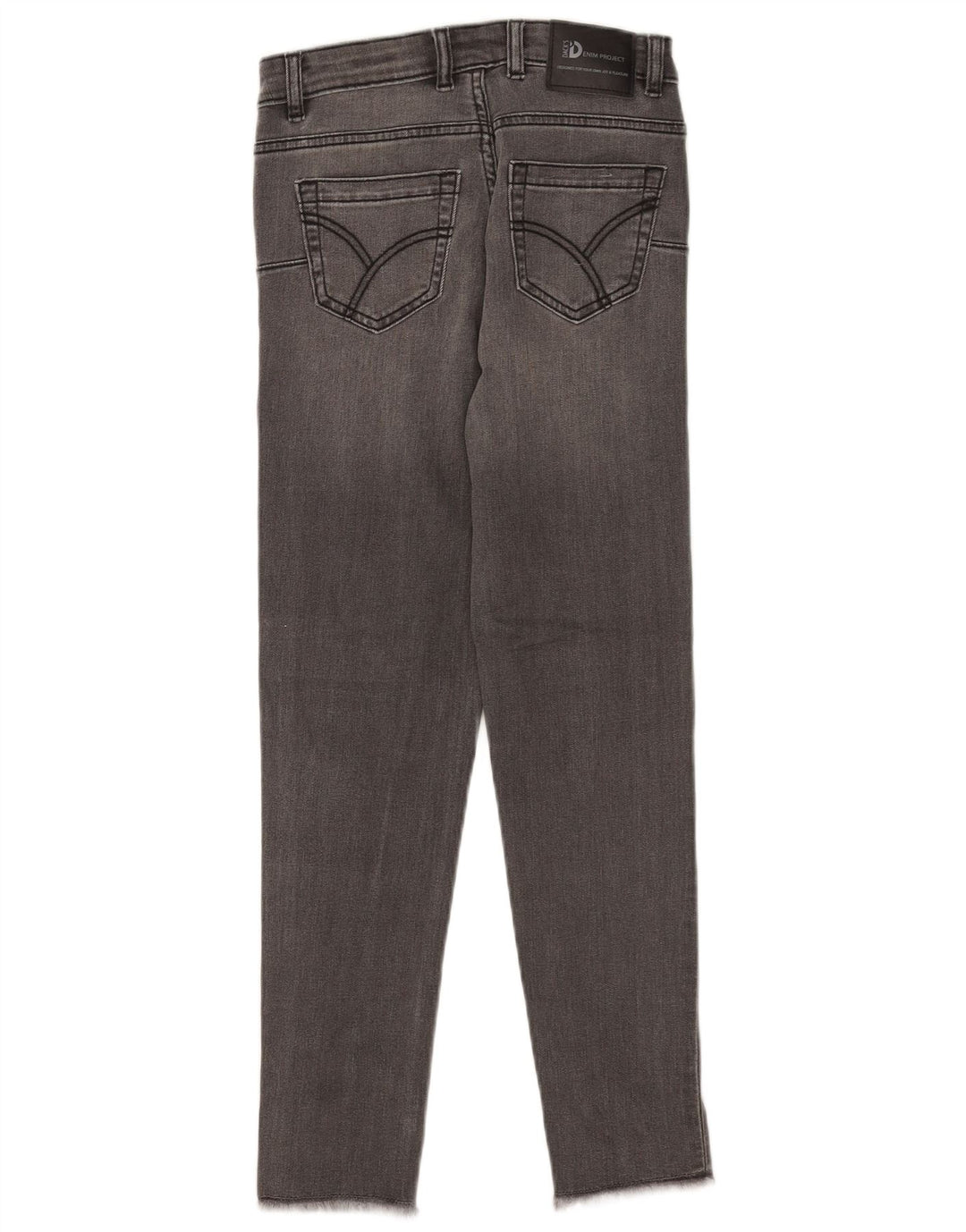 Dack's Womens Crop Skinny Jeans IT 44 Medium W28 L25 Grey