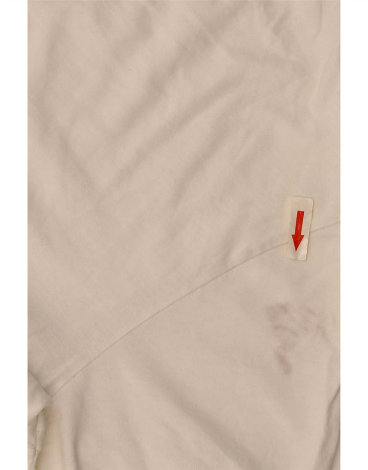 Hugo Boss Mens T-Shirt Top Small White Cotton