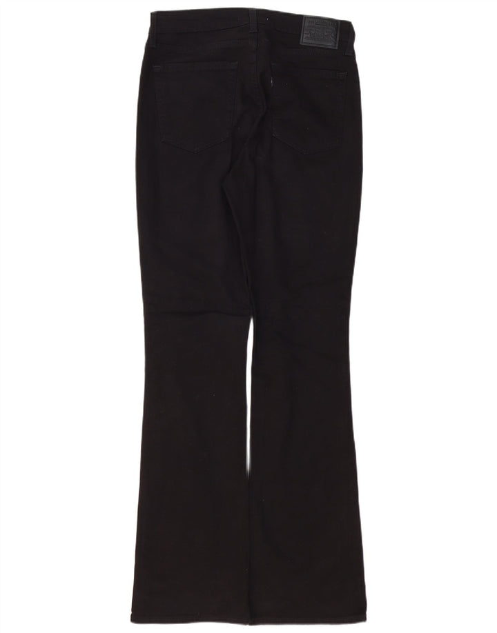 LEVI'S Womens 725 High Rise Bootcut Jeans W30 L32  Black Cotton