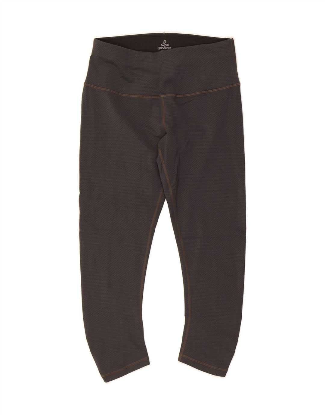 PRANA Womens Capri Leggings UK 8 Small Grey Polyester Vintage Prana and Second-Hand Prana from Messina Hembry 
