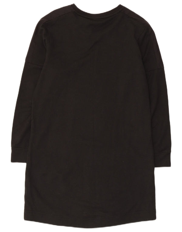 Puma Womens Graphic Jumper Dress UK 10 Small Black