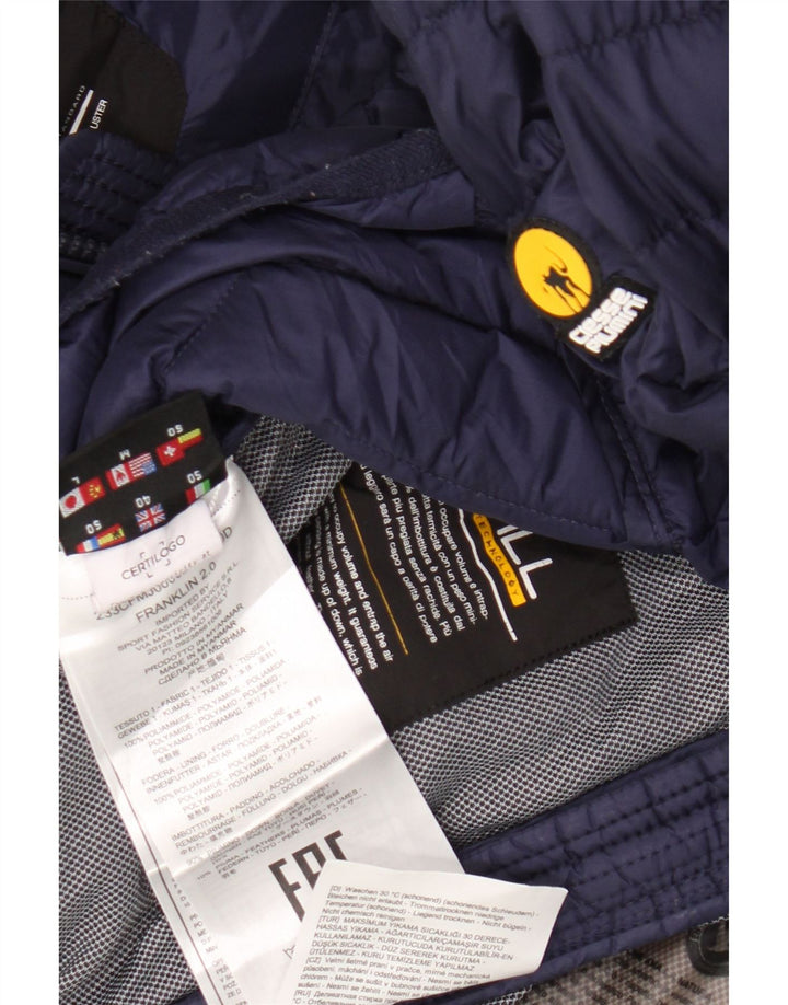Ciesse Piumini Mens Hooded Padded Jacket UK 40 Medium Navy Blue Polyamide