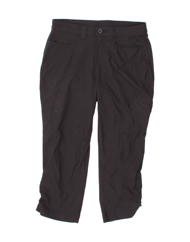 EDDIE BAUER Womens Straight Capri Trousers US 6 Medium W30 L20 Black Vintage Eddie Bauer and Second-Hand Eddie Bauer from Messina Hembry 