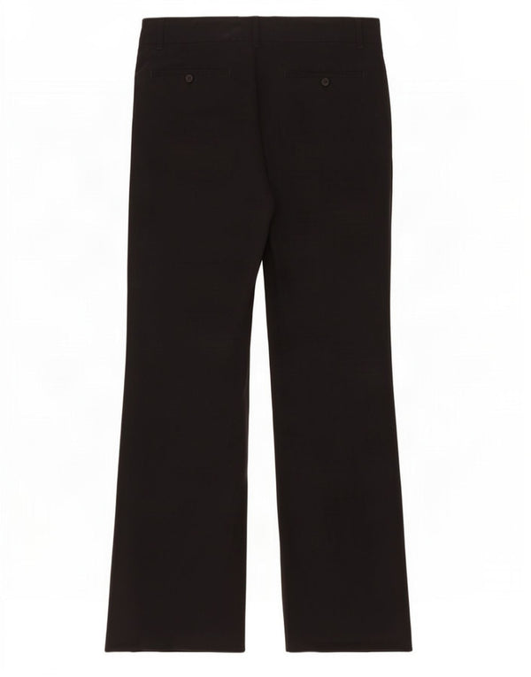 Calvin Klein Womens Bootcut Suit Trousers US 12 Large W30 L32 Black